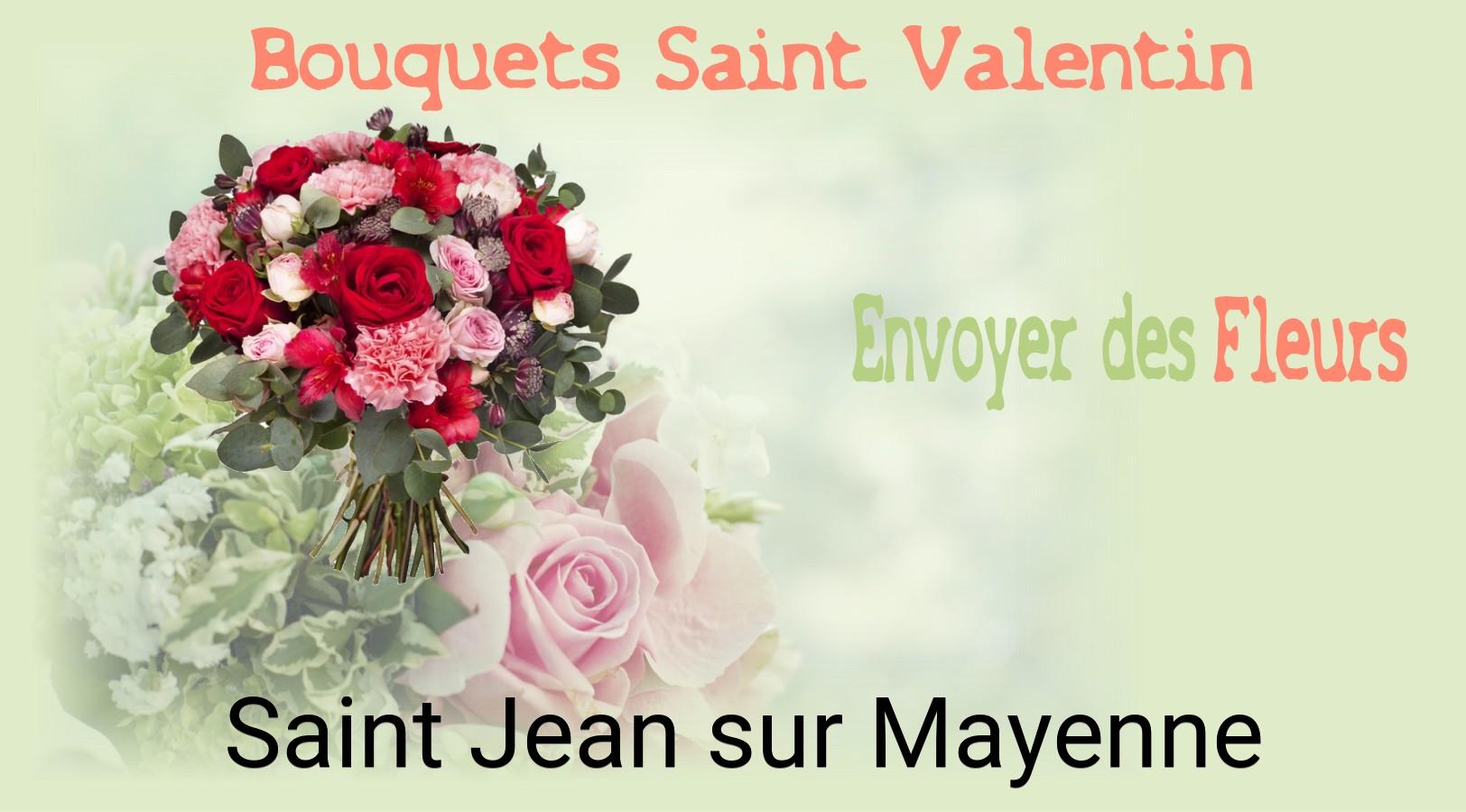 Roses de Saint-Valentin livrées à Saint-Jean-sur-Mayenne